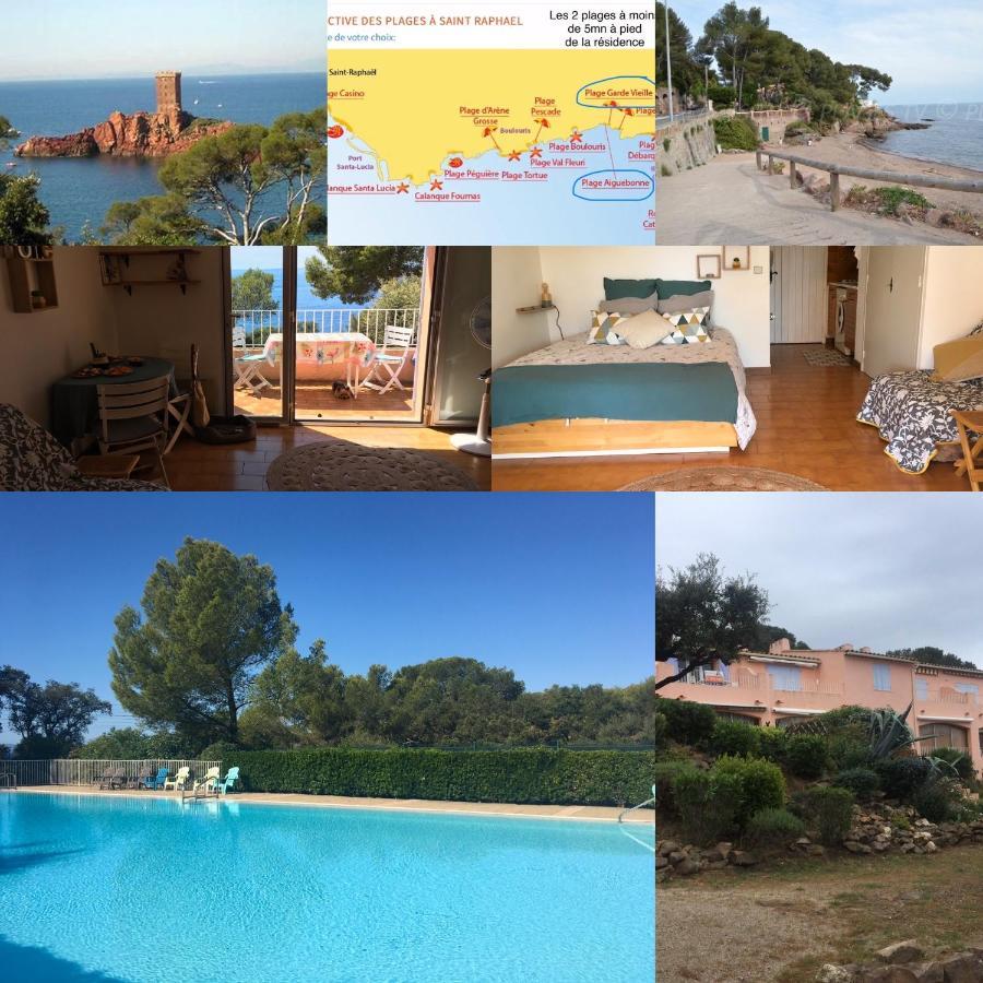 Boulouris Panorama Vue Mer Appartement Saint-Raphaël Buitenkant foto